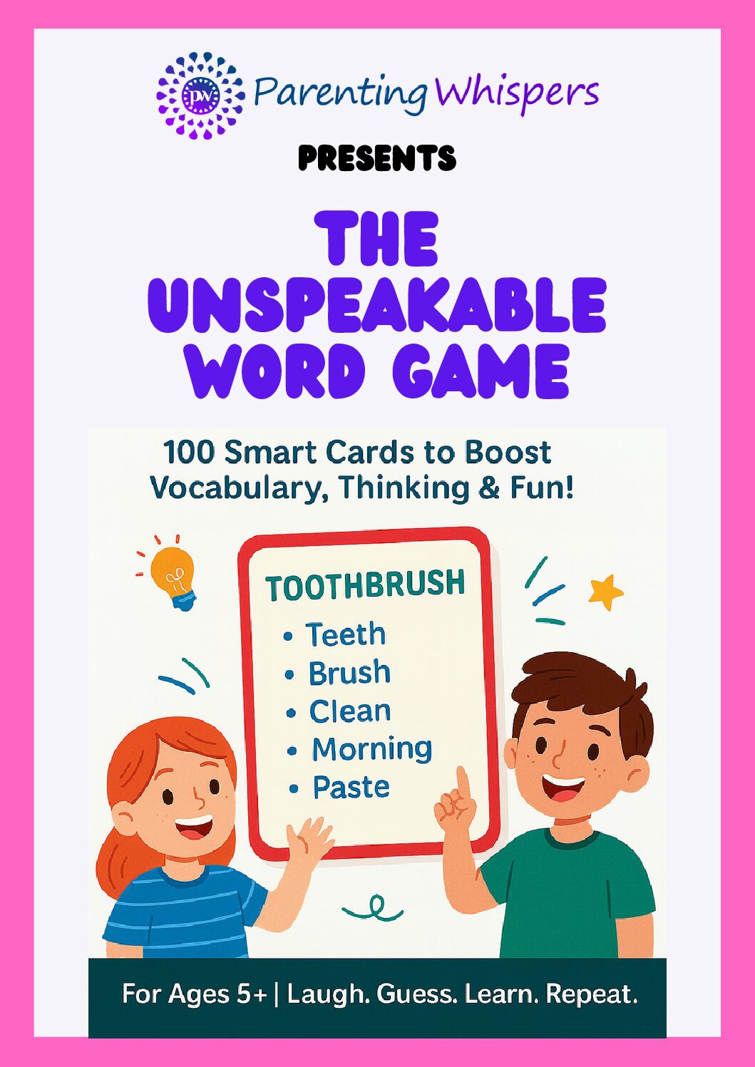 The Unspeakable Word Game